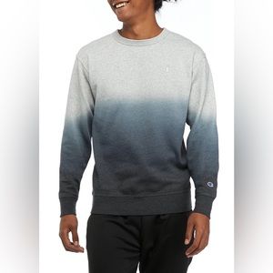 Champion Ombré Grey/Blue Sweatshirt Men’s Small